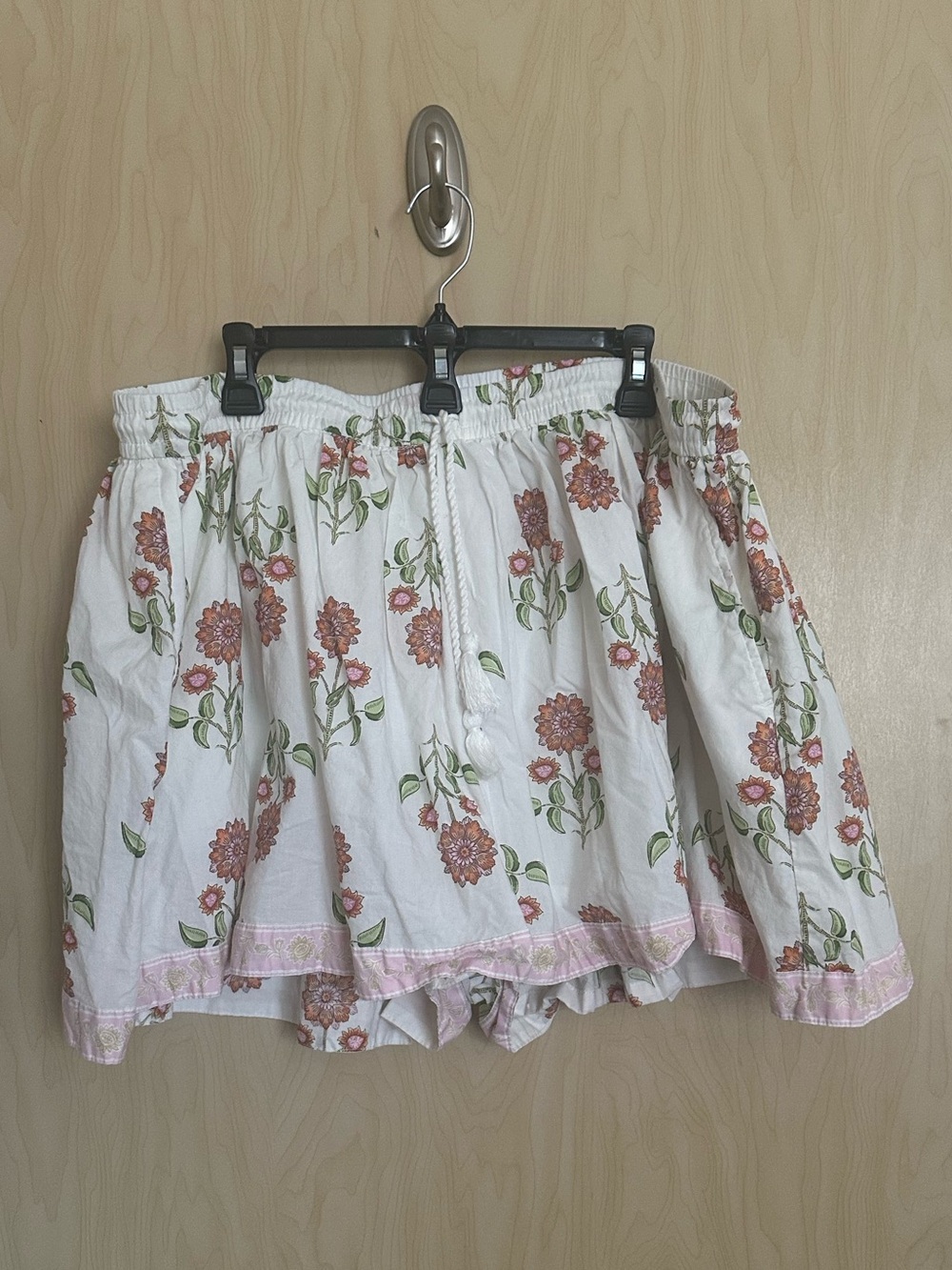 Old Navy Floral Pull-On Skort XXL